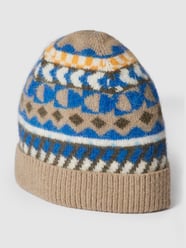 Beanie mit Allover-Muster von Marc O'Polo Denim - 22