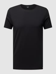 T-Shirt mit Rundhalsausschnitt von OLYMP Level Five Grau / Schwarz - 14