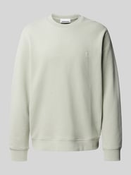 Sweatshirt mit Label-Stitching Modell 'BAARO' von Armedangels - 7