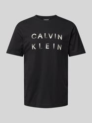 T-shirt met labelprint van CK Calvin Klein - 17