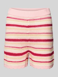 Shorts aus Baumwolle im Allover-Look von REVIEW Pink - 19