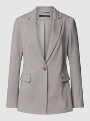 Blazer mit Reverskragen von comma Beige - 37