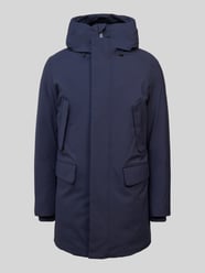 Jacke mit Kapuze Modell 'WILSON' von SAVE THE DUCK Blau - 35