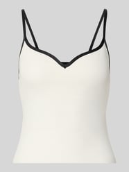Slim Fit Trägertop mit Spaghettiträgern Modell 'Sense' von aim'n - 1