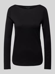 Longsleeve mit U-Boot-Ausschnitt von Christian Berg Woman Schwarz - 25