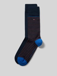 Skarpety z mieszanka bawełny w zestaw 2 szt. model 'MEN SMALL STRIPE SOCK' od Tommy Hilfiger - 15