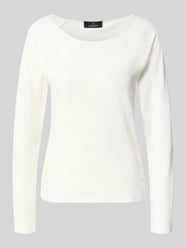 Regular fit shirt met lange mouwen van viscosemix van monari - 2