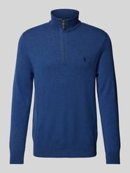 Troyer mit Logo-Stitching von Polo Ralph Lauren Blau - 41