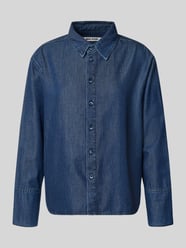 Regular Fit Hemdjacke in Denim-Optik von MAC - 47