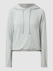 Hoodie in gemêleerde look van Tom Tailor Denim Blauw / turquoise - 44
