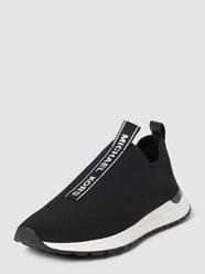 Slip-on-Sneaker mit strukturierter Oberfläche Modell 'MILES' von Michael Kors Schwarz - 2