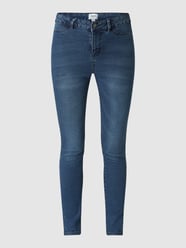 High Waist Skinny Fit Jeans mit Stretch-Anteil Modell 'Tinna' von Saint Tropez Blau - 37