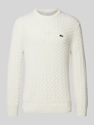 Strickpullover mit Label-Detail von Lacoste - 10