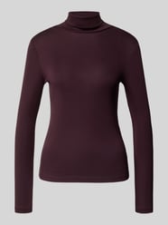 Slim Fit Longsleeve aus elastischem Baumwoll-Mix Modell 'OKTOBER' von COMMA Bordeaux - 42