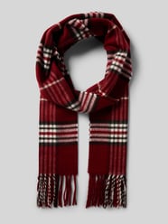 Sjaal met rafels van Fraas Bordeaux - 18