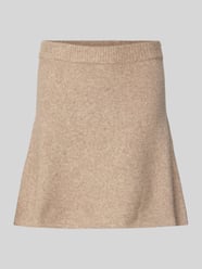 Minirock mit elastischem Bund Modell 'Gisa' von Neo Noir Beige - 14