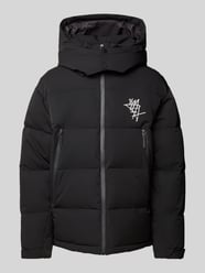 Steppjacke mit Kapuze von Multiply Apparel Schwarz - 26