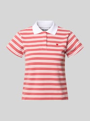 Slim Fit Poloshirt mit Stitching von REVIEW - 44