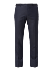 Slim Fit Anzughose mit Webmuster von Wilvorst - 9