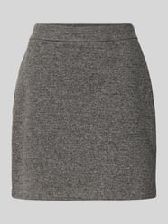 Slim Fit Minirock aus Tweed-Jersey von Marc O'Polo - 6