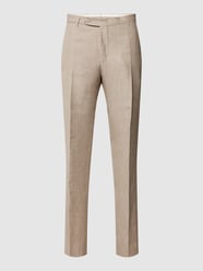 Chino met Franse steekzakken, model 'Bene' van Windsor Bruin - 30