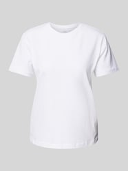 T-Shirt mit Rundhalsausschnitt Modell 'CHALACA' von Mango Weiß - 9
