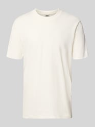 T-Shirt mit geripptem Rundhalsausschnitt Modell 'RAPHAEL' von Drykorn - 16