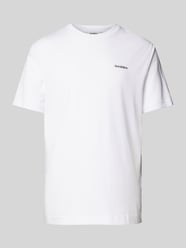 T-Shirt mit Label-Print Modell 'DUNE' von GABBA Weiß - 11