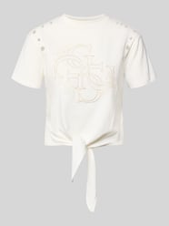 Regular Fit T-Shirt mit Lochmuster von GUESS - 10