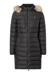 Donsjas met afneembare capuchon  van Tommy Jeans Grijs / zwart - 38
