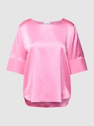 Bluse im kurzärmeligen Design von Herzensangelegenheit Rosa - 41