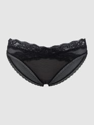 String mit Spitze Modell 'Brooklyn'  von Passionata Schwarz - 46