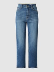 Straight fit jeans met stretch, model 'Waverly' van DKNY Jeans Blauw / turquoise - 37