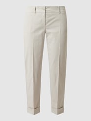 Stoffhose mit Stretch-Anteil Modell 'Dora' von Raffaello Rossi Grau / Schwarz - 40