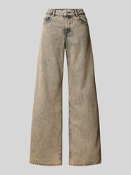 Jeans mit 5-Pocket-Design von Review Beige - 22