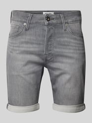 Jeansshorts mit 5-Pocket-Design Modell 'RICK' von Jack & Jones Grau - 13