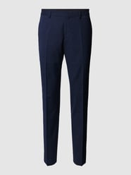 Slim fit pantalon van wolmix van Tommy Hilfiger Blauw / turquoise - 26