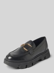 Loafers aus Leder mit profilierter Sohle Modell 'VILDE' von Geox - 3