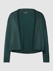 Strickjacke aus Viskose-Mix in Ripp-Optik von Vera Mont Grün - 31