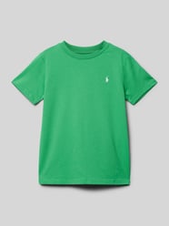 T-shirt o kroju regular fit z nadrukiem z logo z tyłu od Polo Ralph Lauren Teens Zielony - 25