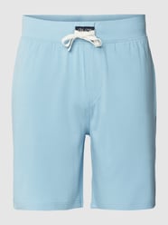 Sweatshorts mit elastischem Bund Modell 'SUMMER JERSEY' von Polo Ralph Lauren Underwear Blau - 43