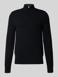 Regular fit gebreide pullover van een mix van scheerwol en kasjmier, model 'HEMARLO' van BOSS - 6