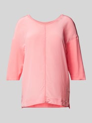 Regular Fit Blusenshirt mit überschnittenen Schultern von Marc Cain Pink - 27