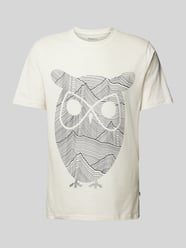 T-Shirt mit Motiv-Print von Knowledge Cotton Apparel - 7