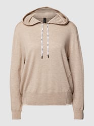 Pullover in Strick-Optik mit Kapuze von Marc Cain Beige - 27