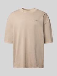 Oversized T-shirt met labelstitching van Pegador - 16