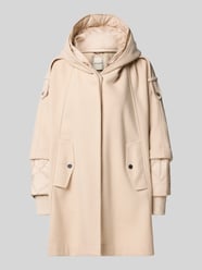 Relaxed Fit Mantel mit Leinen-Anteil von Beaumont Amsterdam Beige - 7