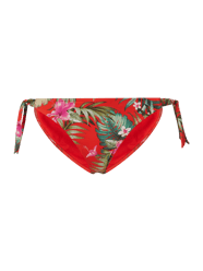 Bikini-Hose mit seitlichen Schnürverschlüssen Modell 'Dasia Mahalo'  von Banana Moon Rot - 8