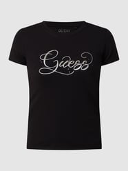 T-Shirt mit Strasssteinen von Guess - 47