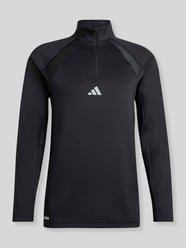 bluzka z długim rękawem Sport o kroju slim fit z nadruk z logo model 'TECH' od adidas Training - 1